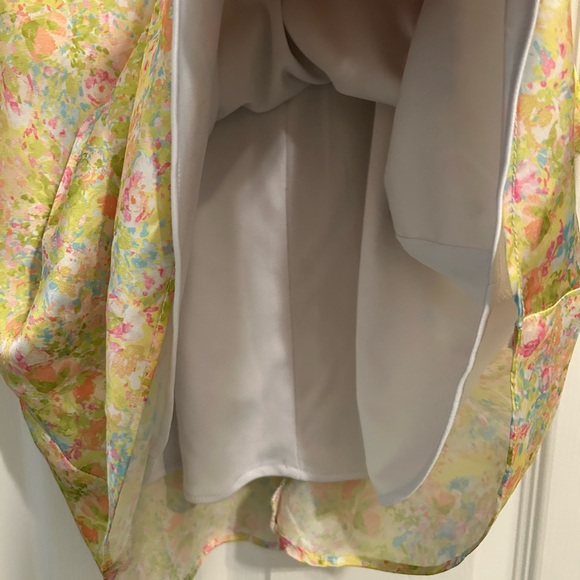 Morgan & Co. Pastel Floral XS  junior Dress - Picture 8 of 12